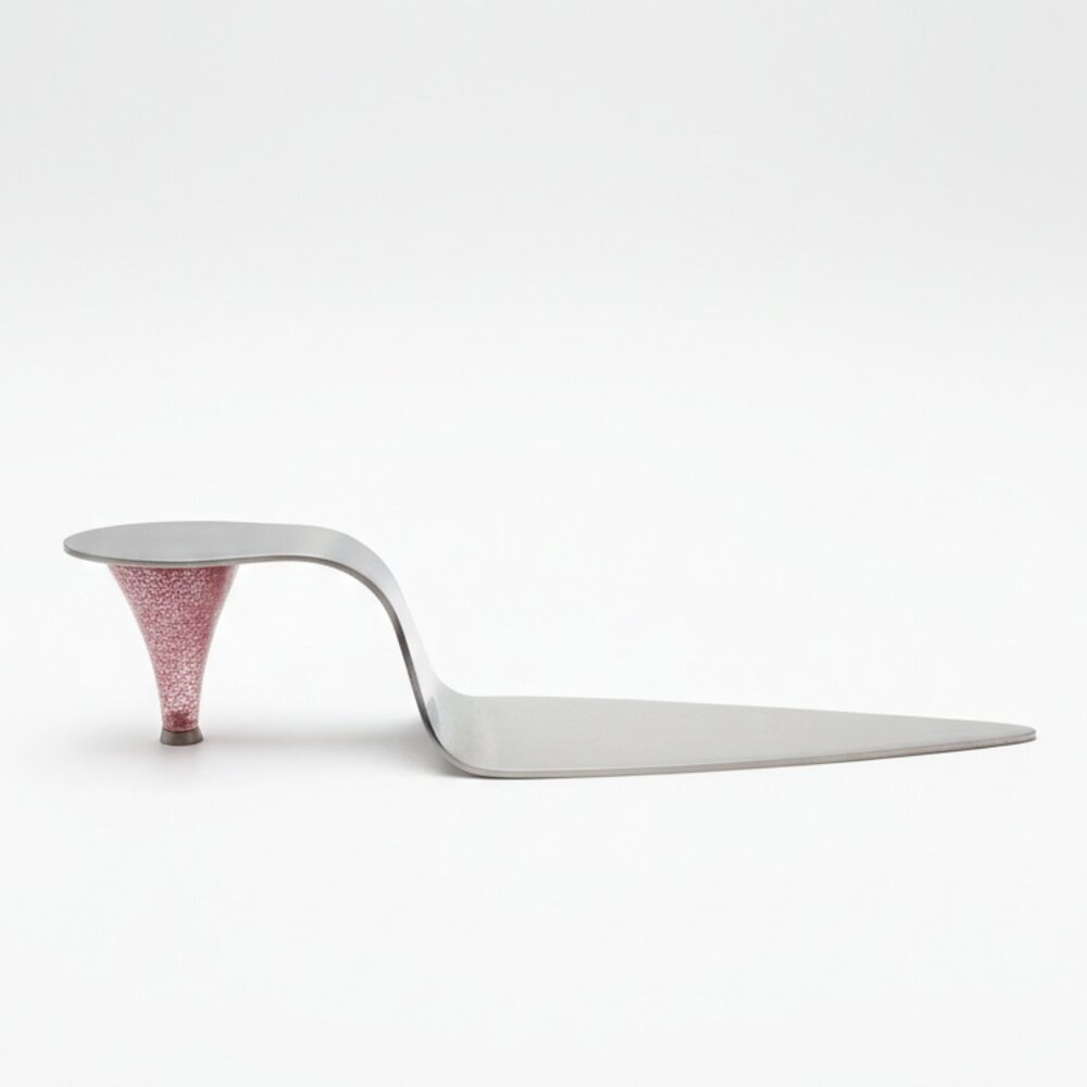 Wild Eye Design - 👠High Heel 🍰 Cake Server With Removable Magnetic Heel Pink